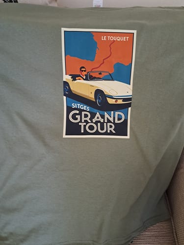 Customer photo review of Summer t-shirt