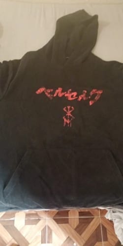 Customer photo review of Gothic Y2K Oversized Hoodie