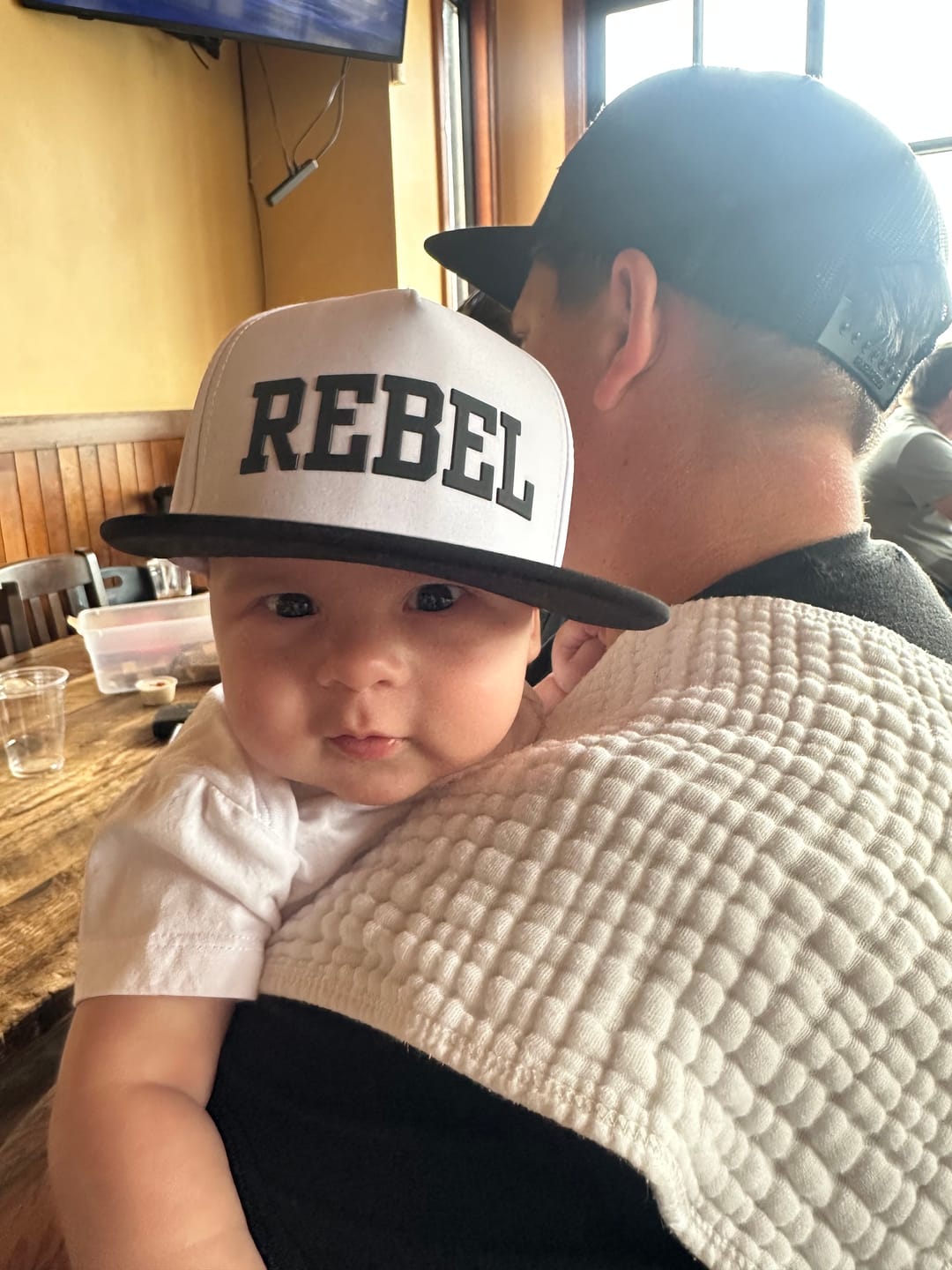 Customer photo review of ‘REBEL’ x Hydro Snapback
