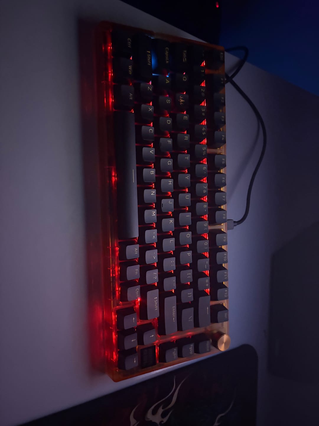 Customer photo review of Wraith W75 V2 [BBL Edition] Klavye (Manyetik Switch / HE)