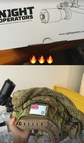Customer photo review of Night Operators MAX 2.0 NVG
