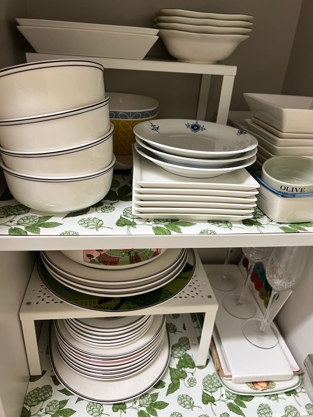 Customer photo review of GREEN HOPS Wipe Clean & Unscented Drawer Liners