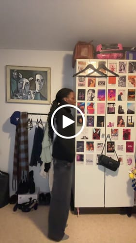 Customer video review of studio 54 black hoodie