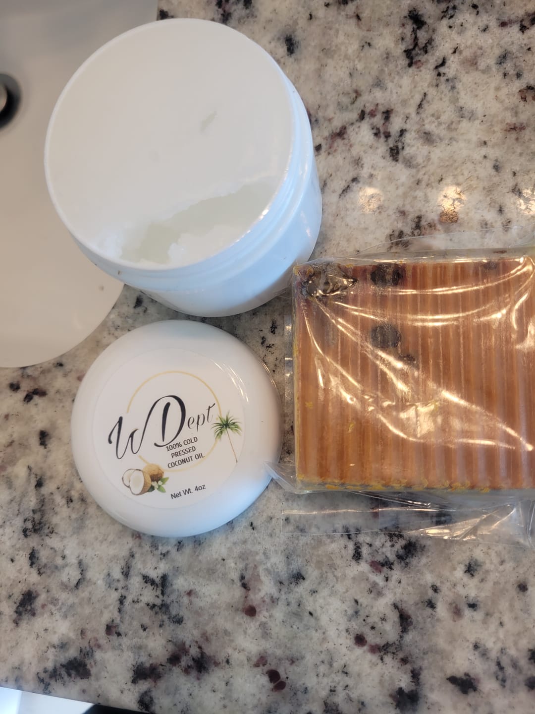 Customer photo review of Turmeric Hair & Face Bar