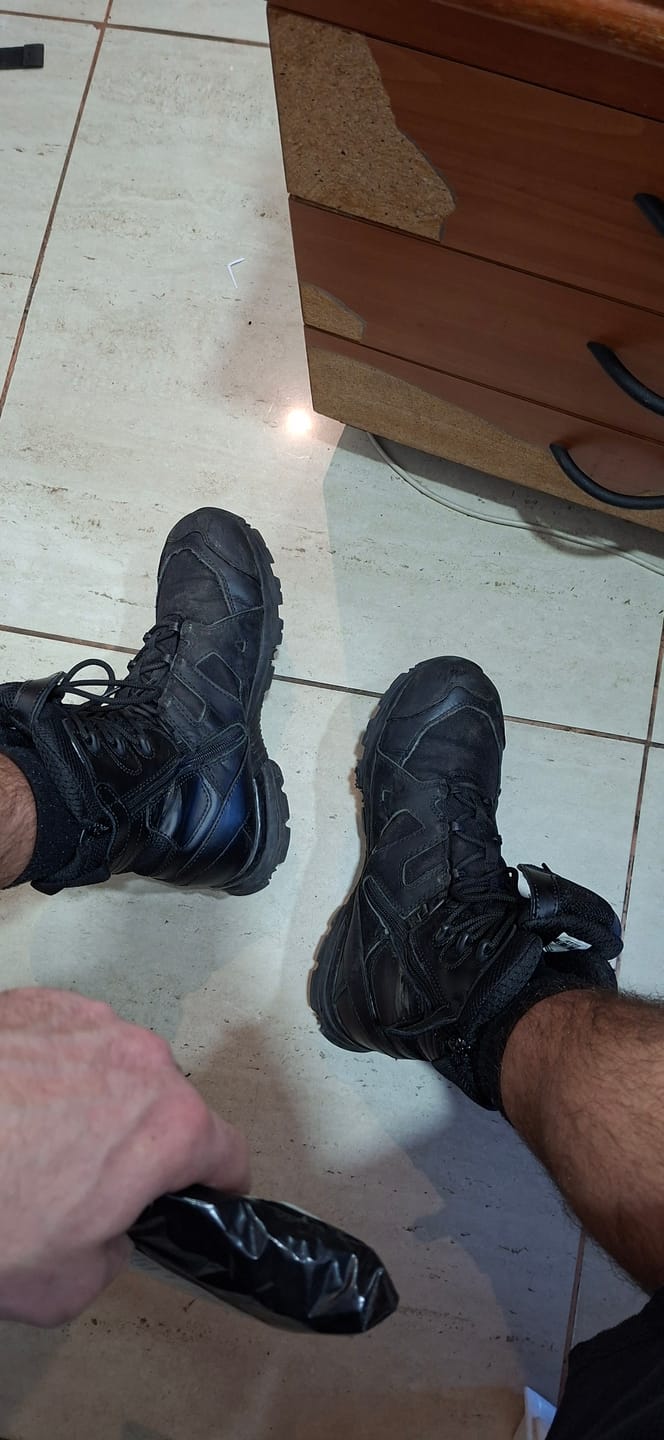 Customer photo review of BOTAS TÁCTICAS MILITAR AIRSOFT ATZB COLOR NEGRO