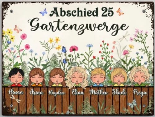 Juliane G. review of Omas & Opas Garten - Großeltern-Türschild image 1 out of 1