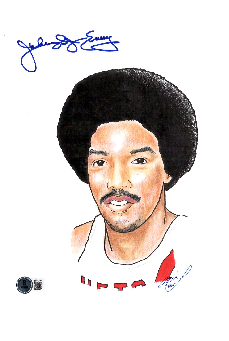 Customer photo review of Julius Erving Autograph Signing