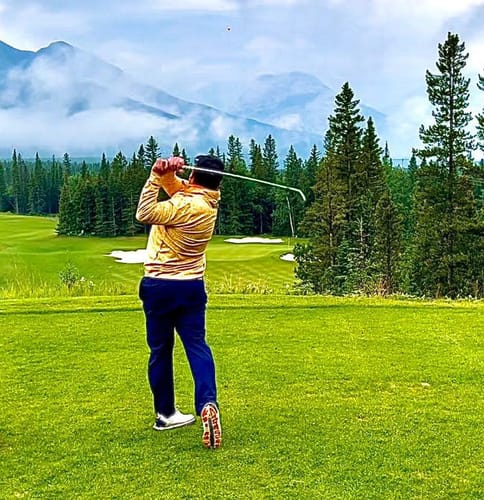 Customer photo review of Amber Waves Men's Quarter Zip