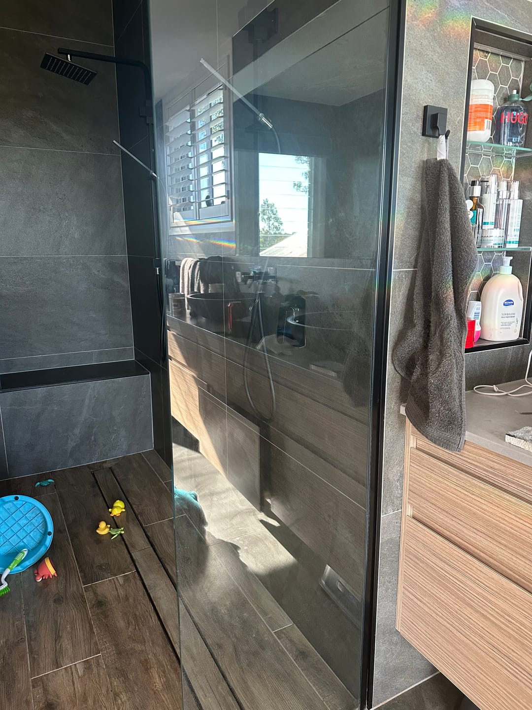 Customer photo review of GLASSGUARD® Glass Restoration Stain Remover Diamond Edition
