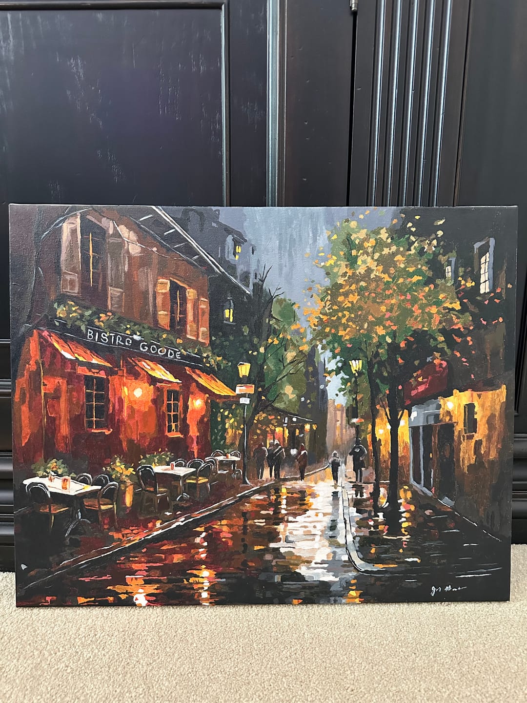 Customer photo review of Parisian Rainy Cafe