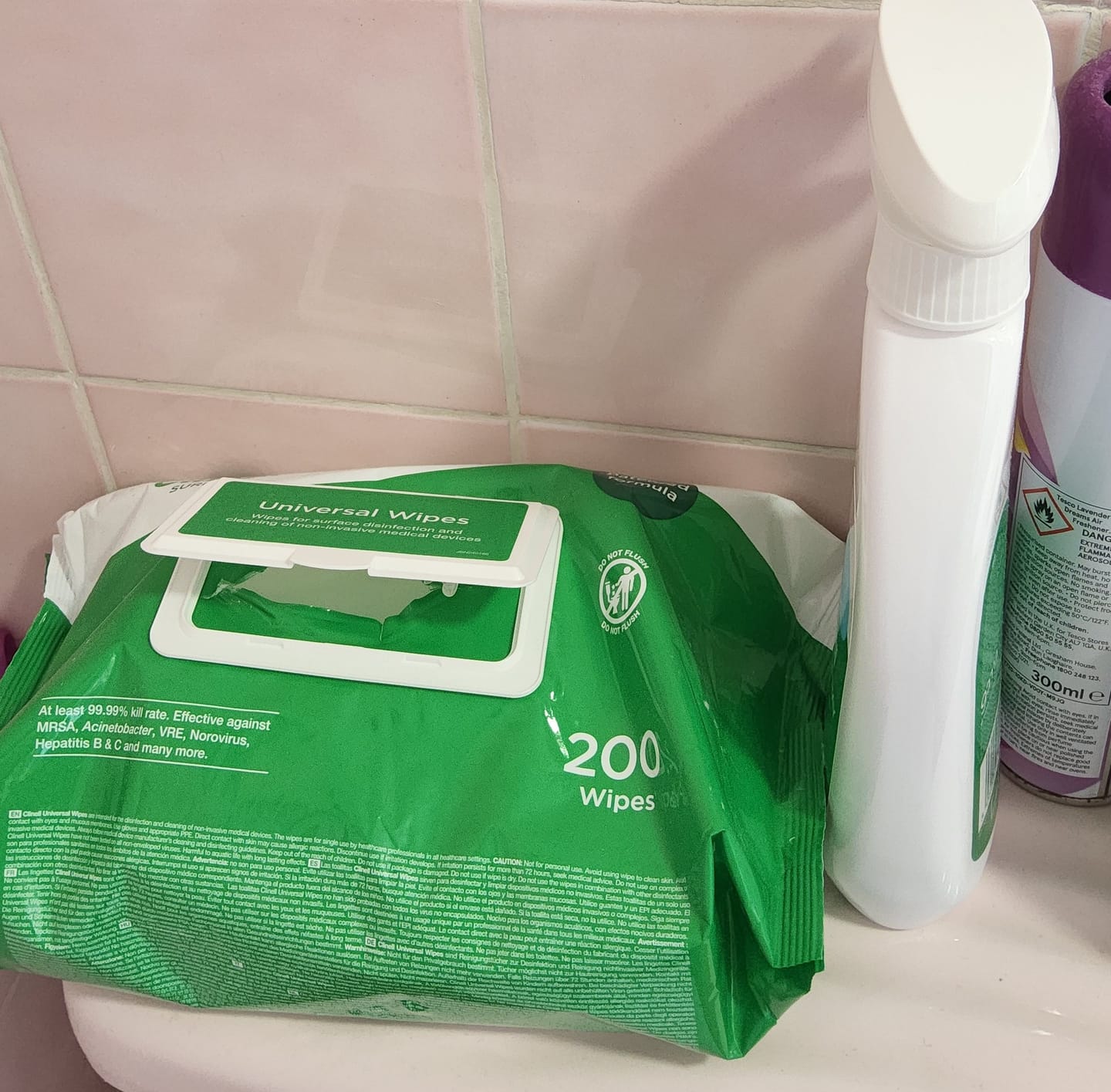 Customer photo review of Clinell Universal Spray 500ml