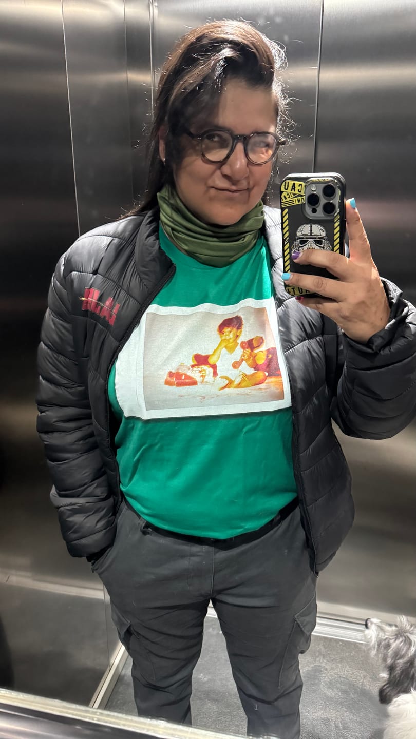 Customer photo review of Playera Personalizada