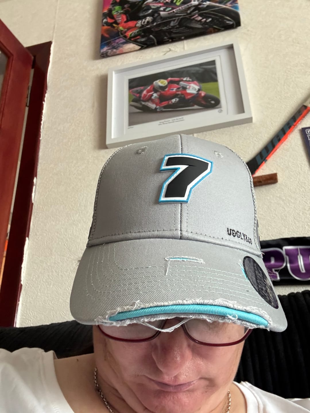 Customer photo review of Steel Grey, Davey Todd Cap