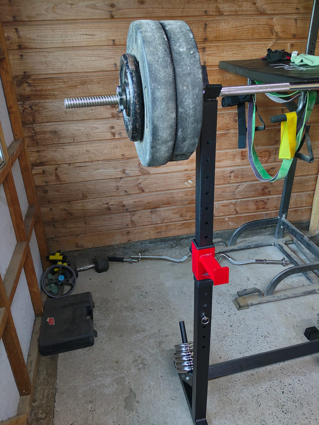 Customer photo review of Squat Rack IRONSIDE