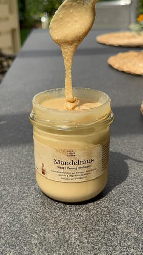 Customer photo review of Mandelmus I Weiß, Rohkost