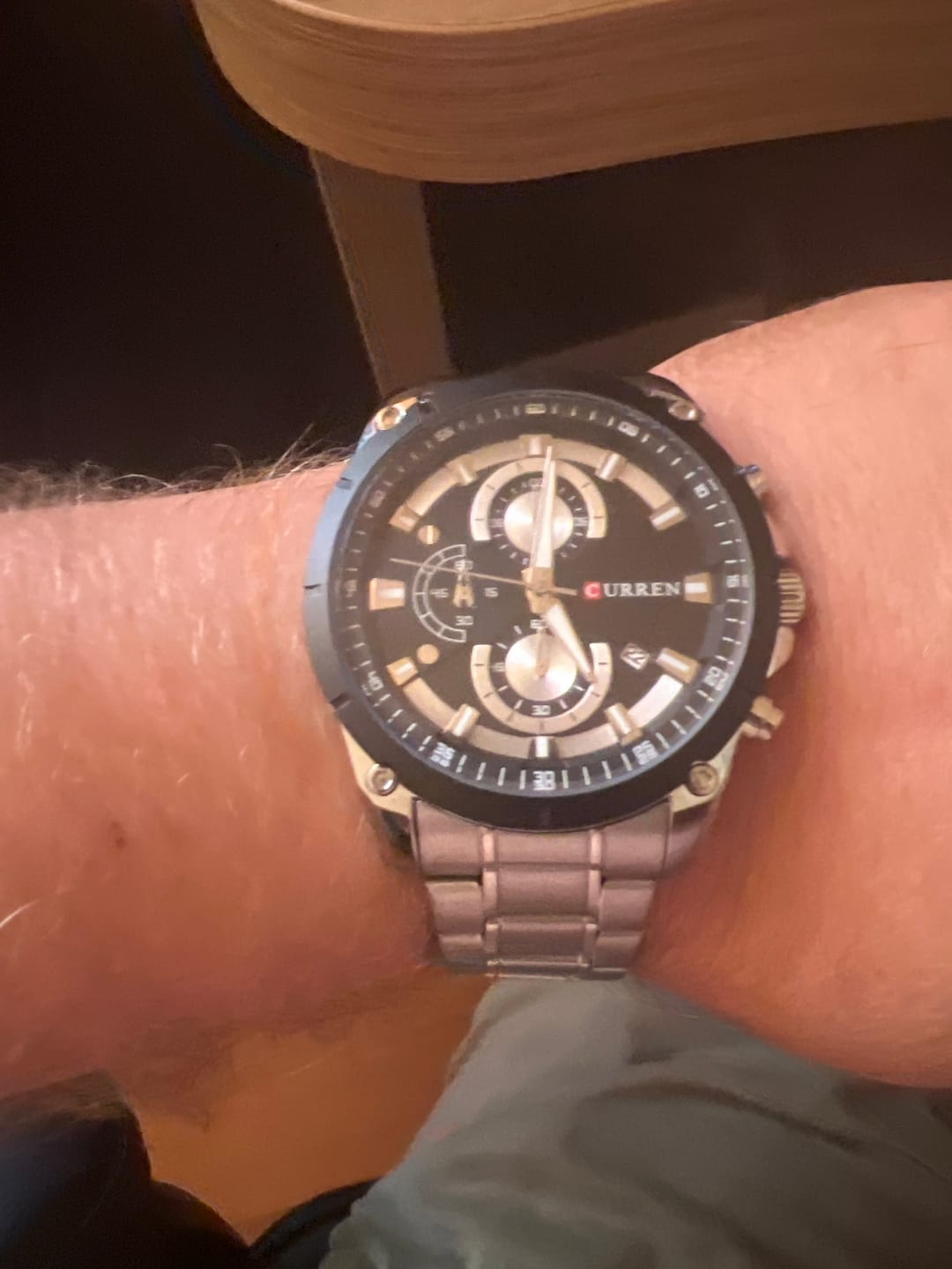 Customer photo review of Curren Dublino® orologio uomo acciaio