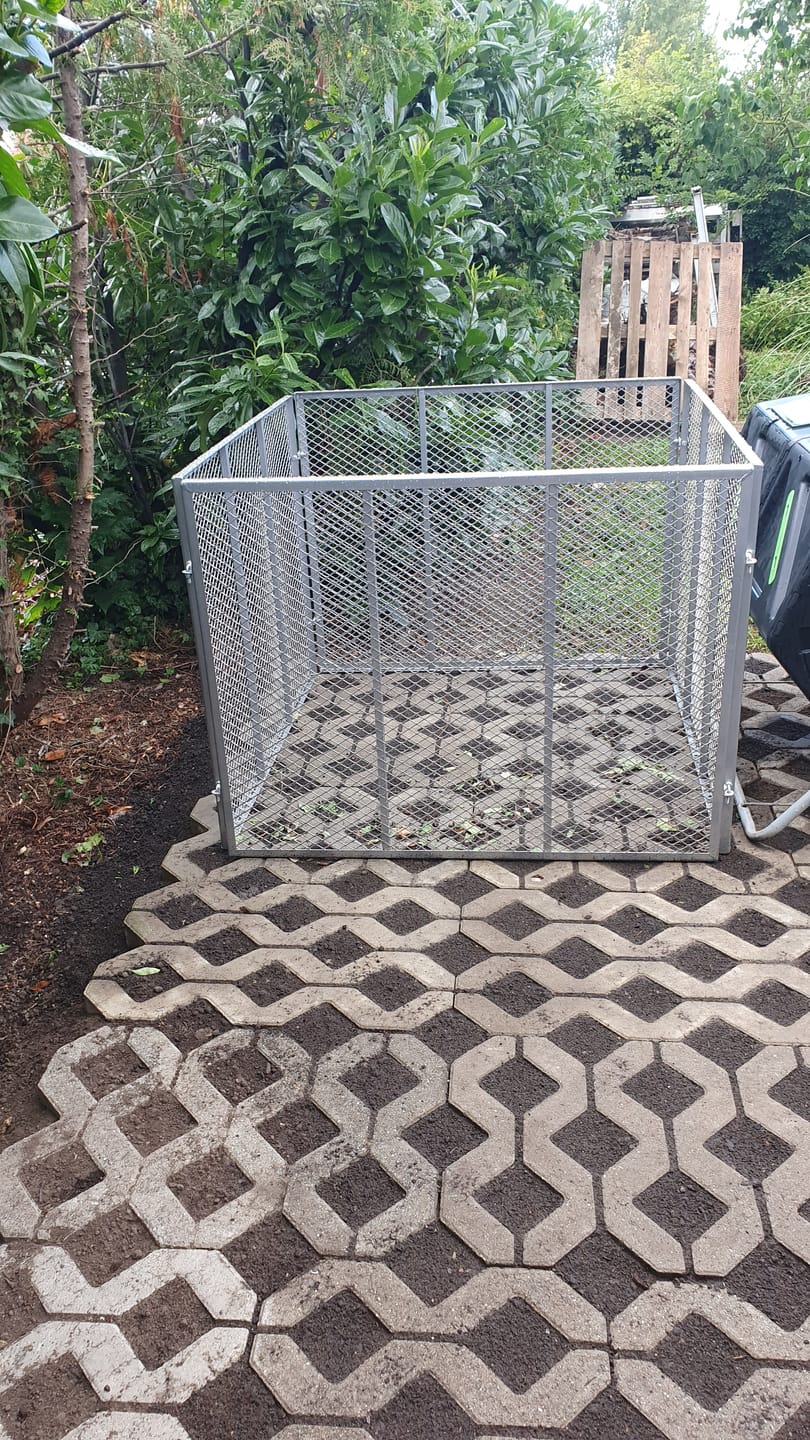 Customer photo review of Komposter Metall 450L/ 750L