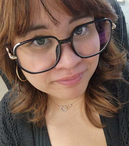 Customer photo review of Zelda Eyeglasses