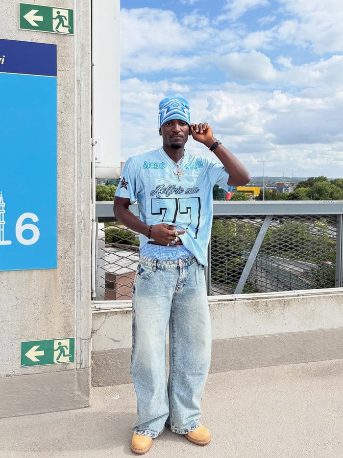 Customer photo review of Aelfric Eden 77 Mesh Football Jersey