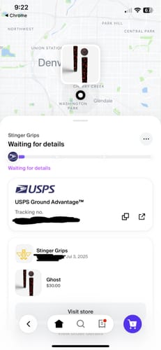 Customer photo review of Ghost