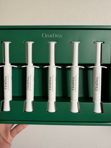 Customer photo review of CLEARDEA Mucin Collagen Voluming Cream Ampoule