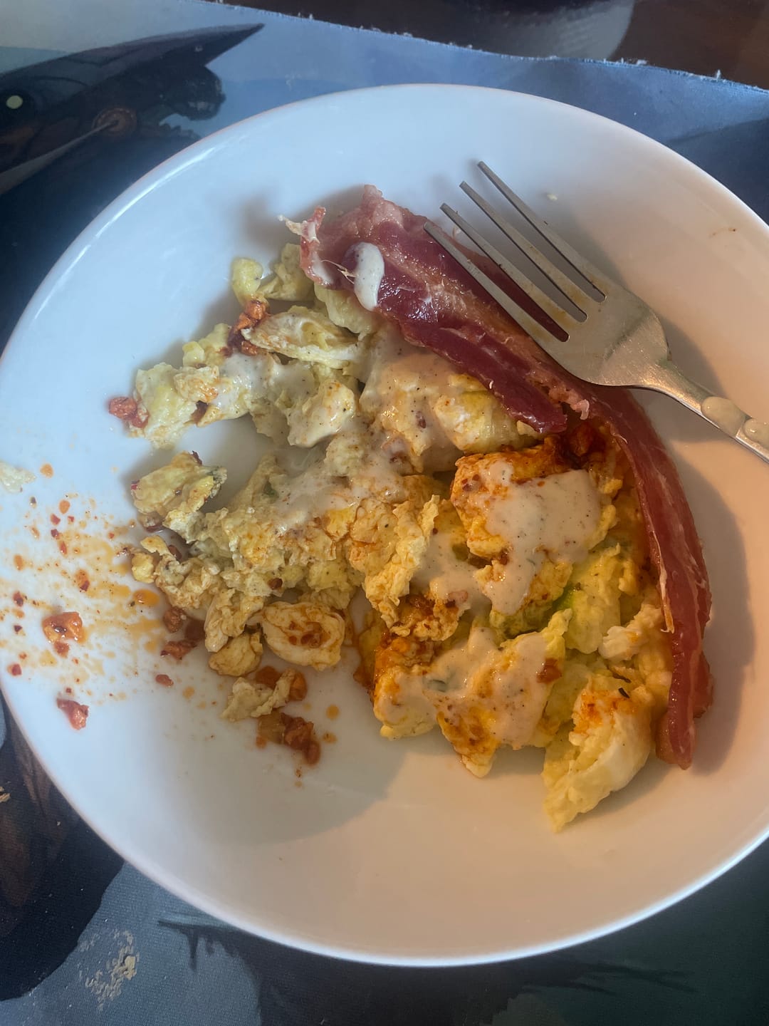 Customer photo review of Holy Duck Chili Oil (Original)
