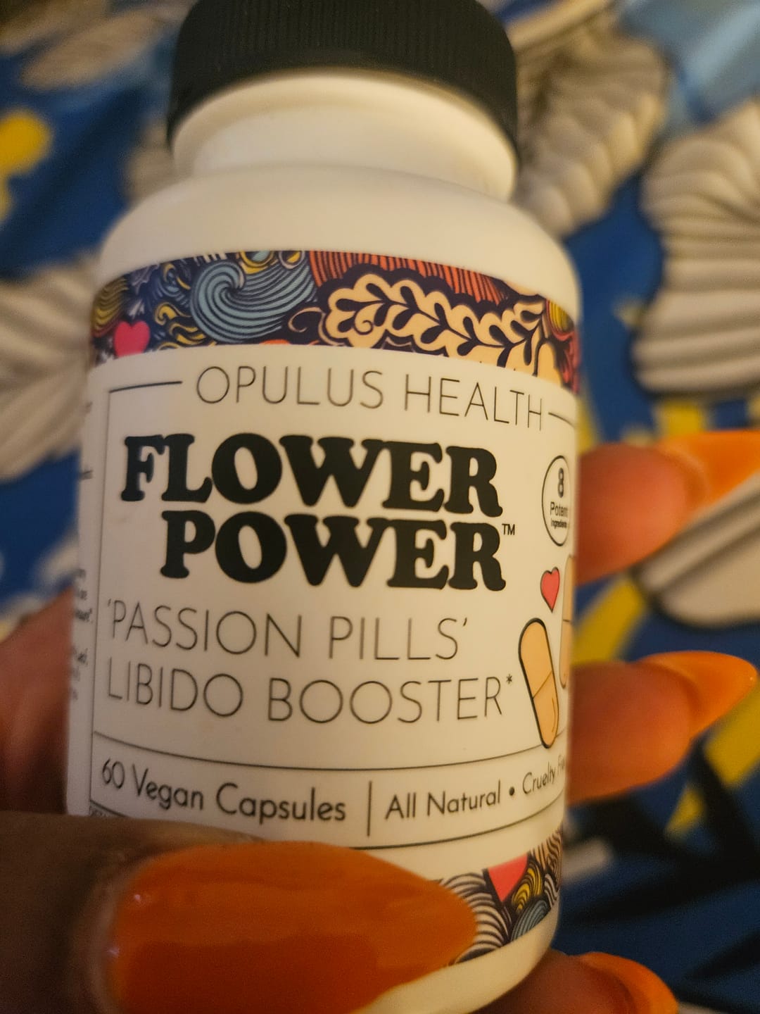 Customer photo review of Flower Power® 'Passion Pills' Libido Blend (60ct/ea)