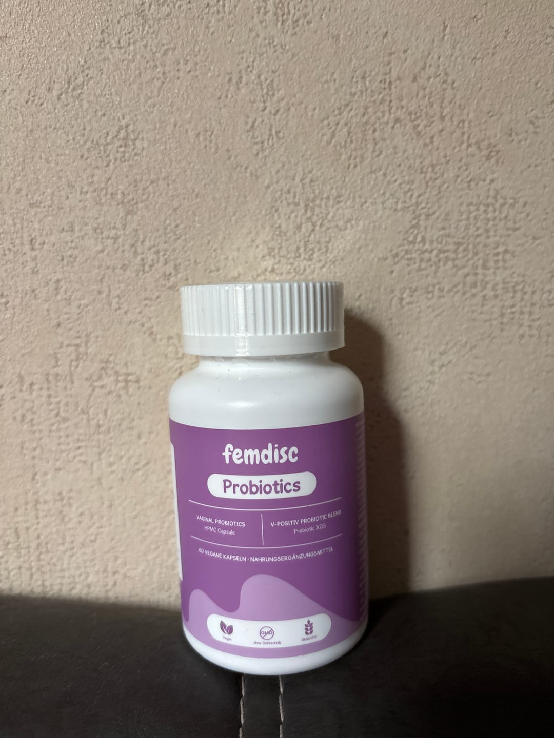 Customer photo review of femdisc vaginal Probiotics