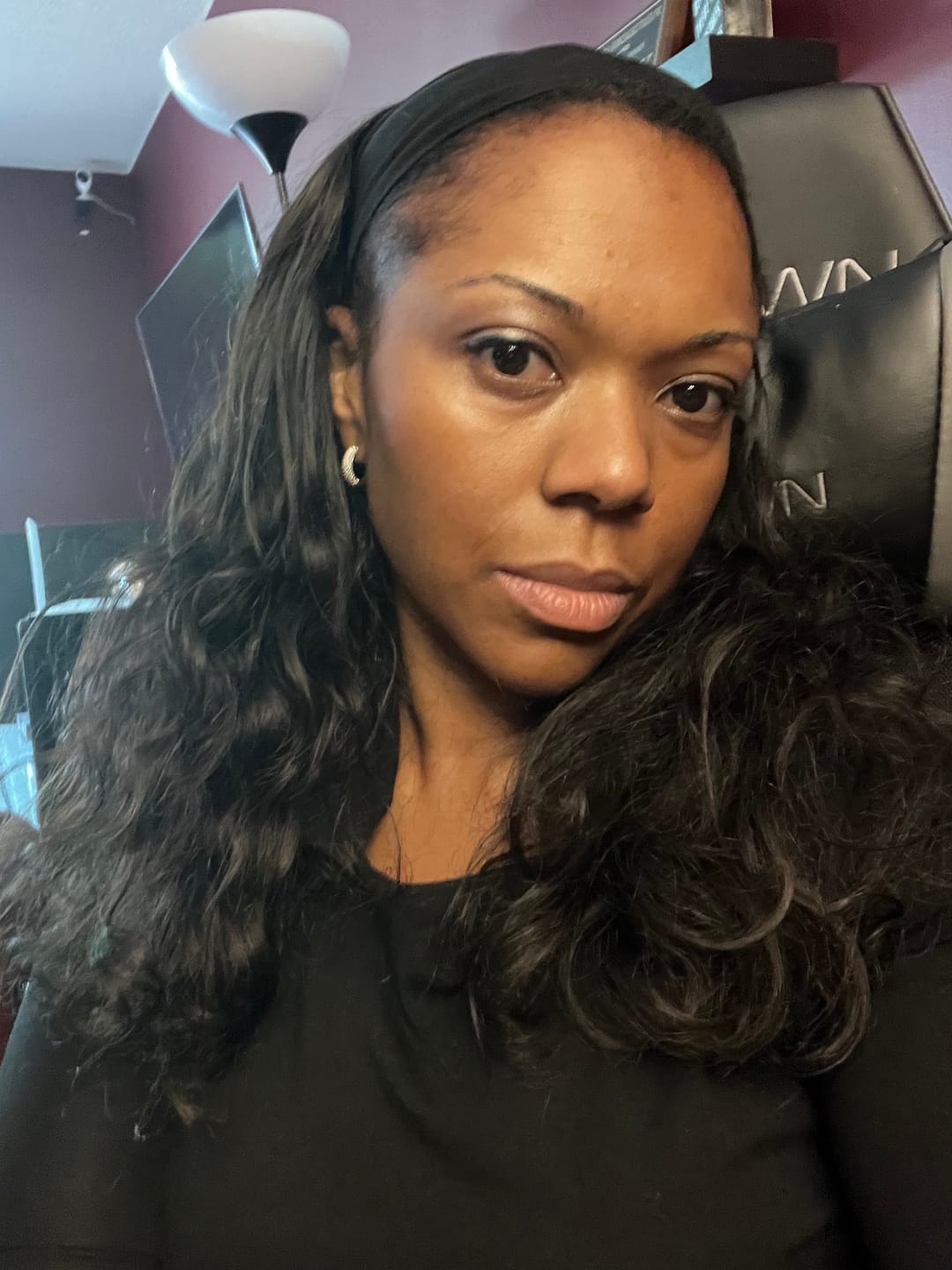 Customer photo review of Raw Indian Curly Hair