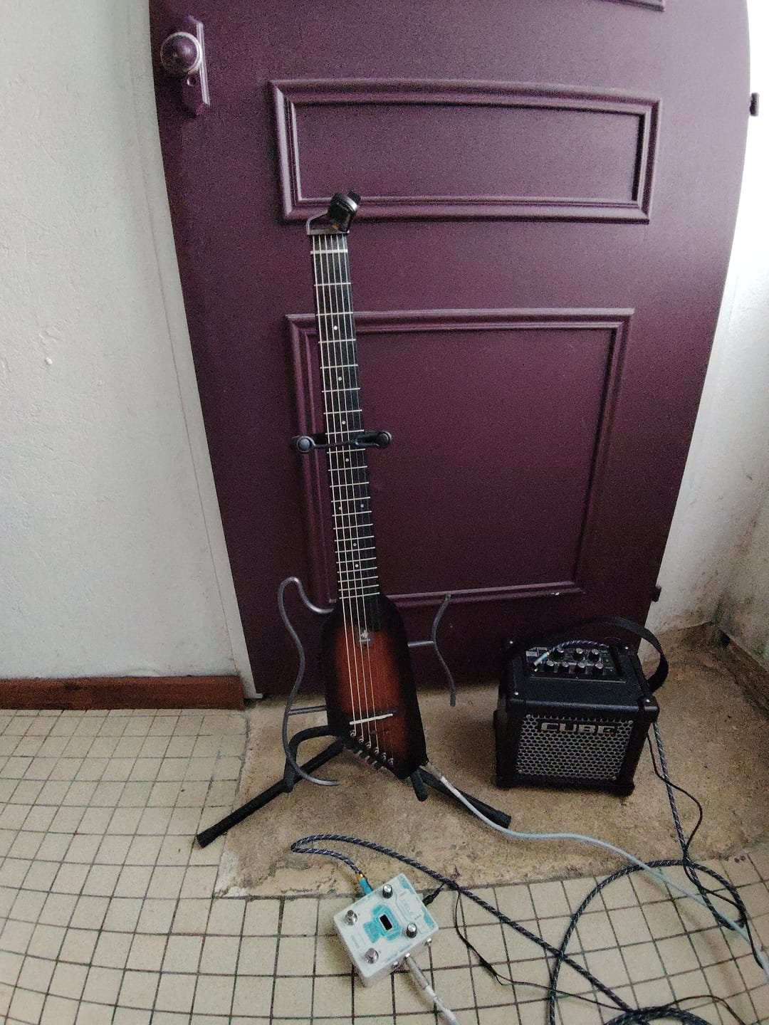Customer photo review of 【Boîte ouverte】Donner HUSH™ I Guitare