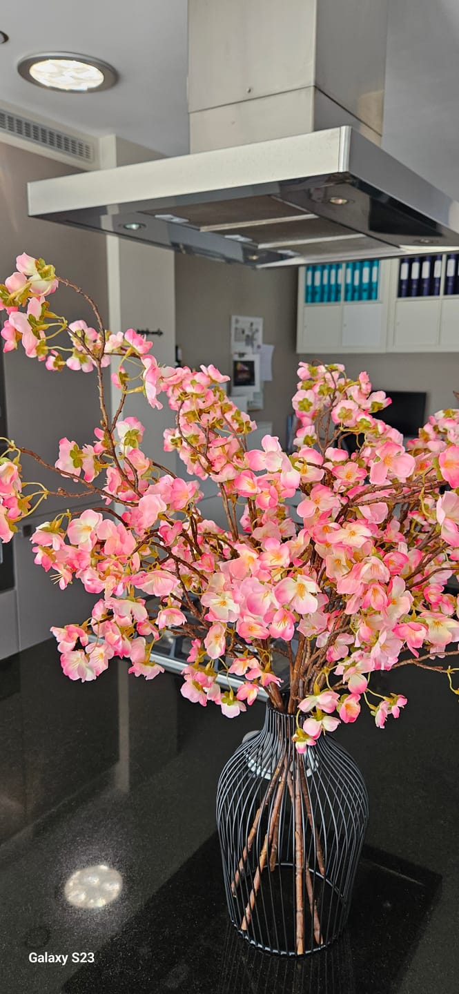 Customer photo review of Zijden Bloesem - Fuchsia roze