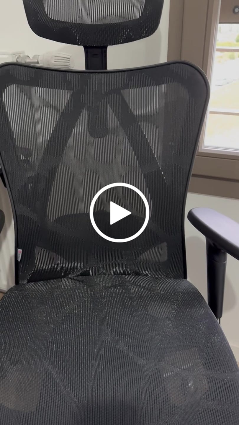 Customer video review of M57 Chaise de bureau classique