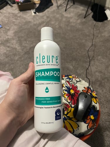 Customer photo review of Shampoo (12oz) - SLS-free, Hypoallergenic