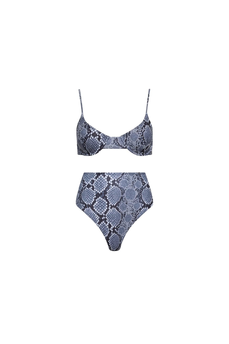 Customer photo review of Palermo High Waist Bikini Set Snake