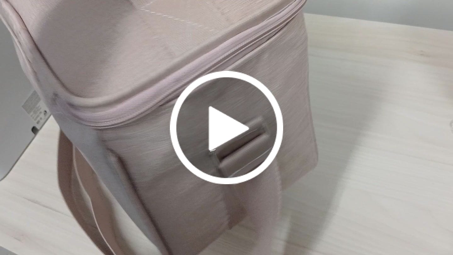 Customer video review of NYLON LINHO COR ROSE