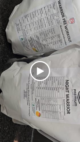 Customer video review of Warrior High-Stimulant Pre-workout