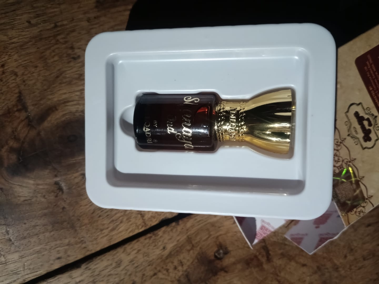 Customer photo review of Shanaya Oud Luxury Attar Perfume