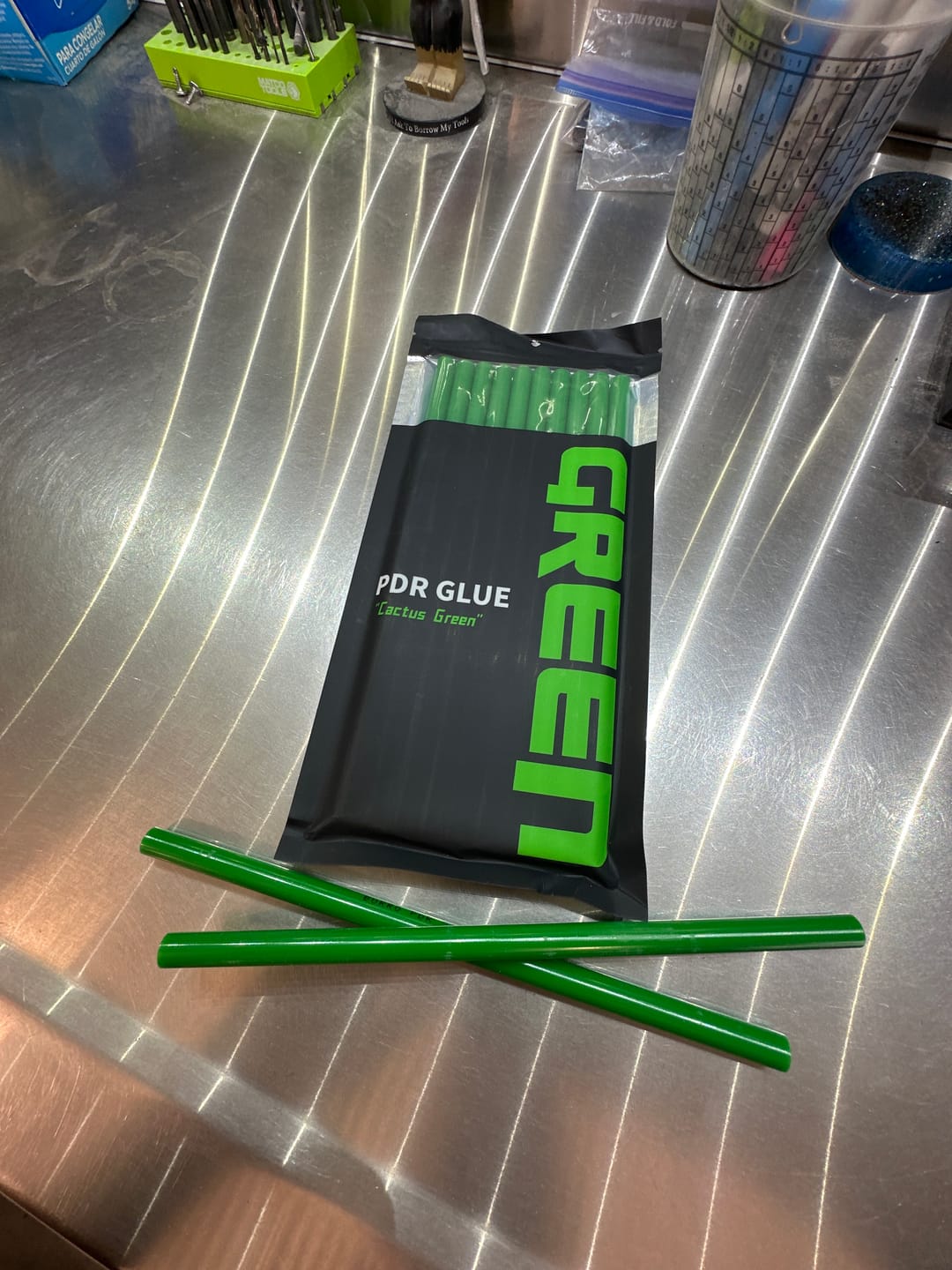 Customer photo review of Burro Cactus Green - Hot PDR glue