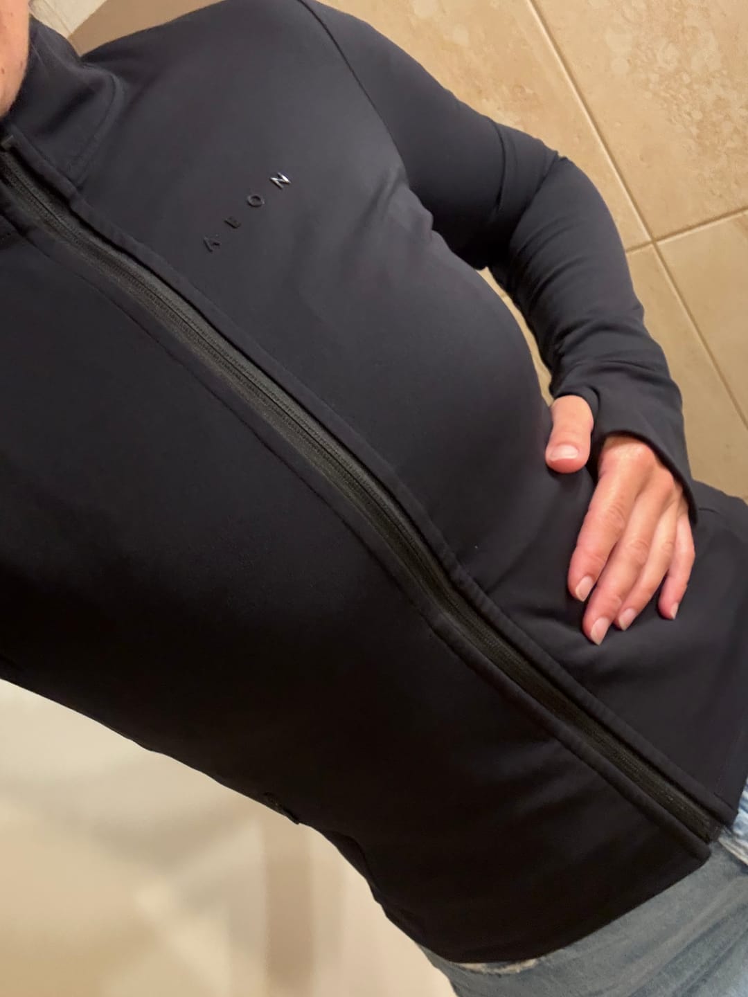 Customer photo review of SECOND SKIN ZIP JACKET V2