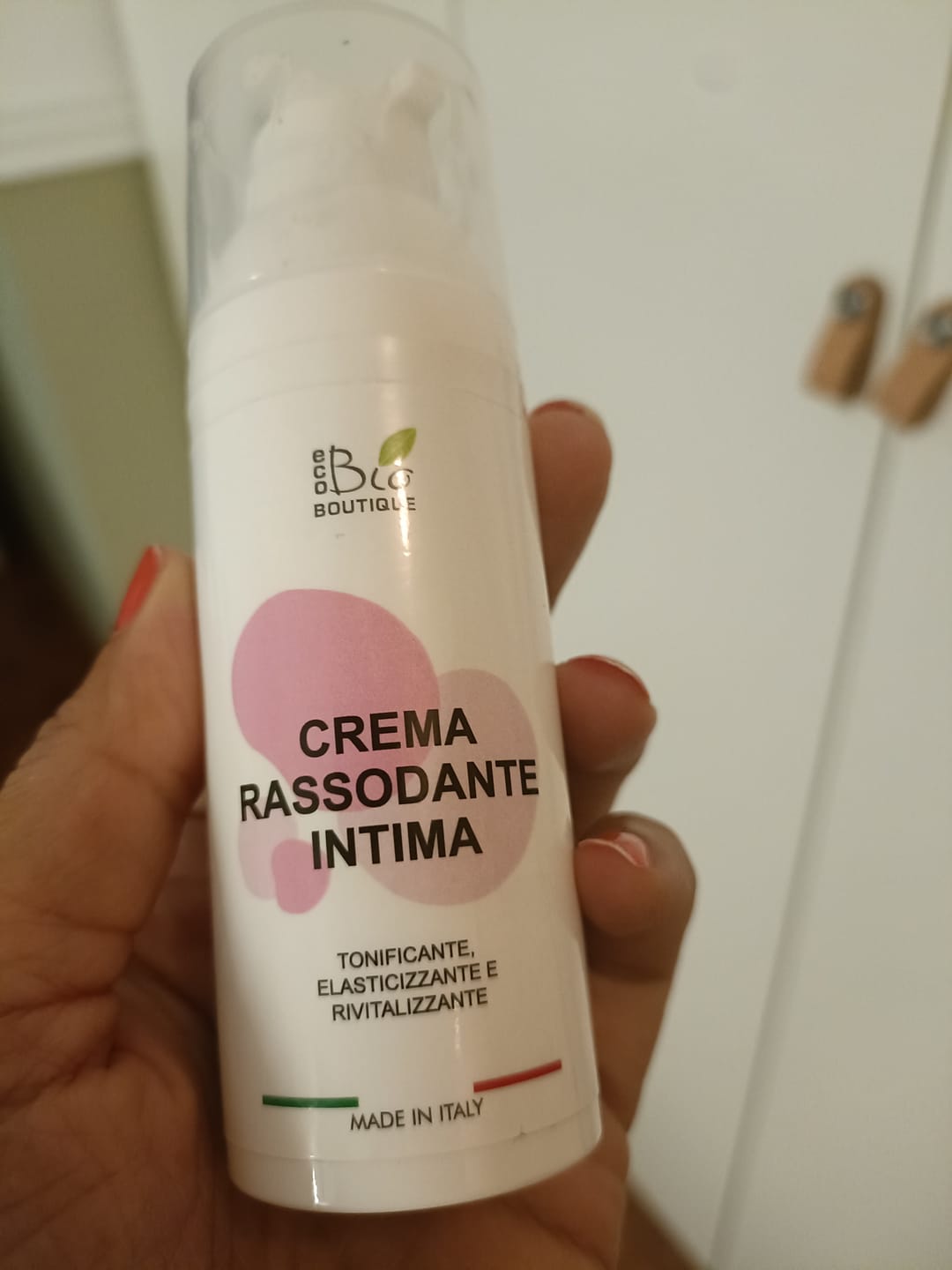 Customer photo review of Crema Rassodante Intima