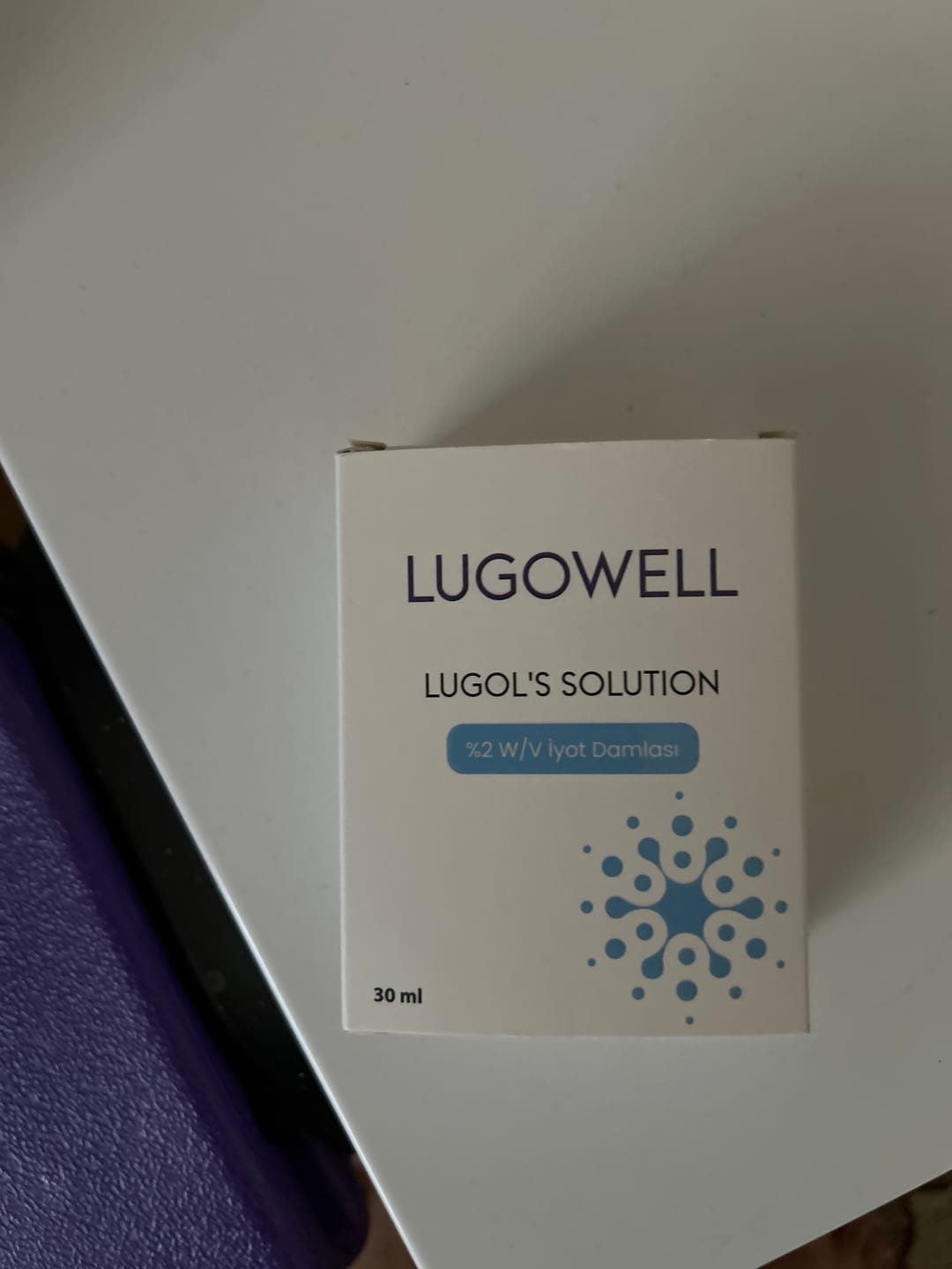 Customer photo review of PİPET VE ROLL-ON başlıklı Iyot - Lugowell %2  İyot Damlası
