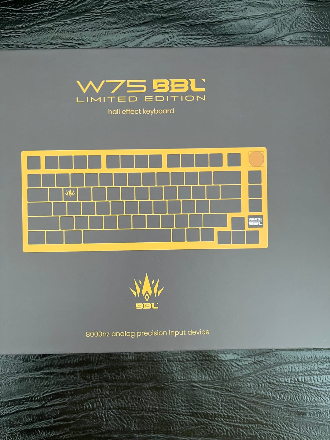Customer photo review of Wraith W75 V2 [BBL Edition] Klavye (Manyetik Switch / HE)