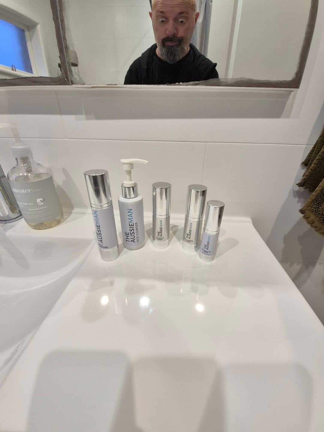 Customer photo review of ULTIMATE Anti-Ageing Skincare Bundle