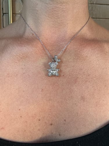 Customer photo review of Collana Teddy Mama