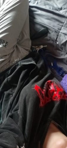 Customer photo review of Gothic Y2K Oversized Hoodie