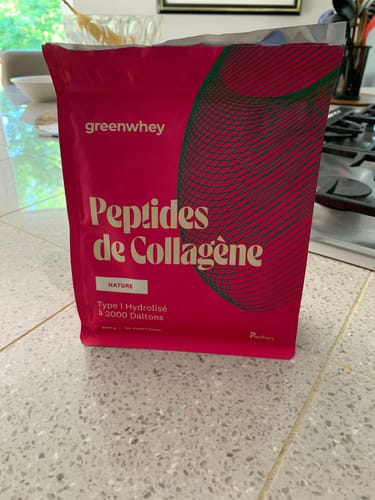 Customer photo review of Peptides de Collagène PEPTAN®