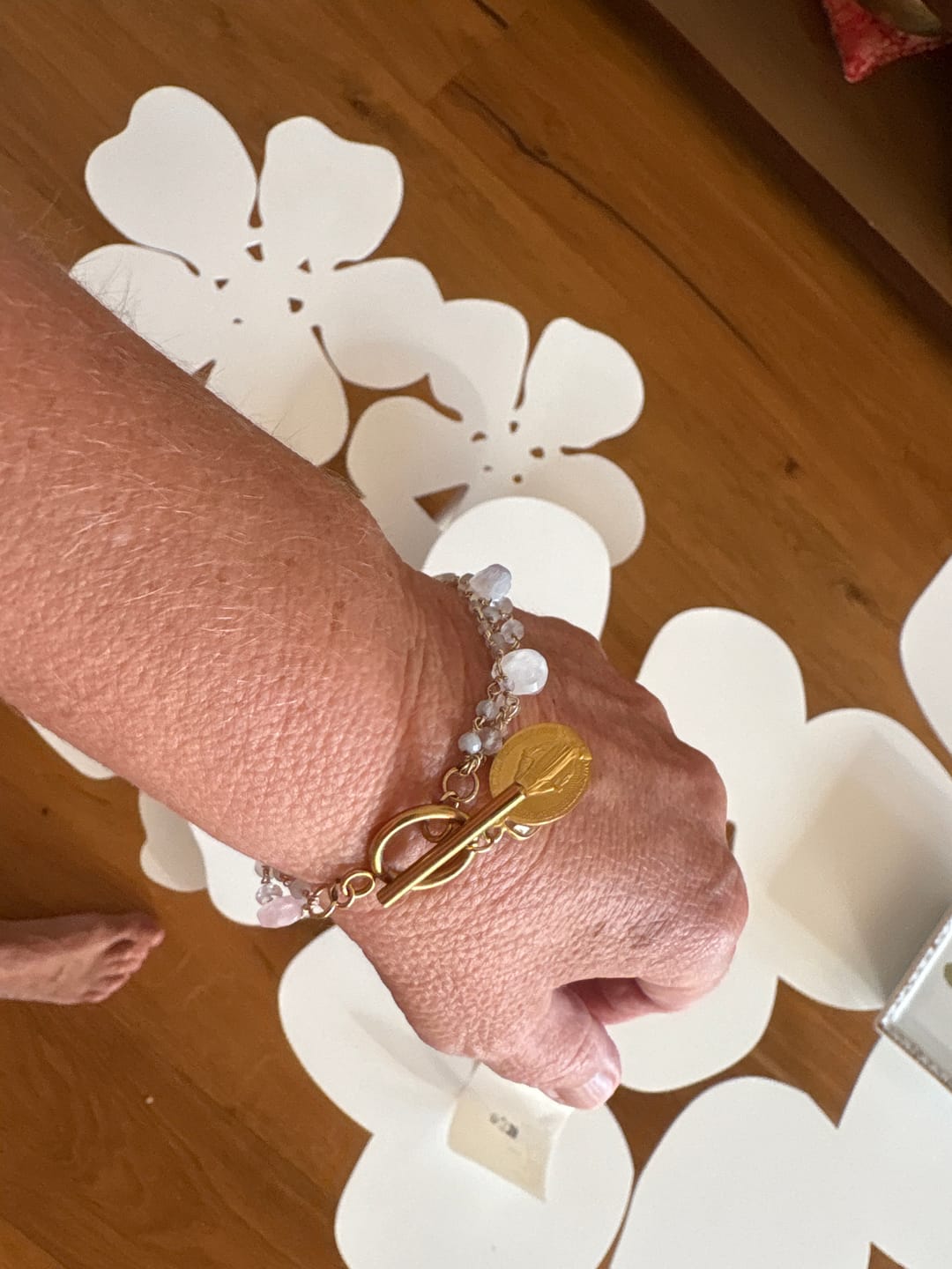 Customer photo review of Bracelet de La Bonne Mère
