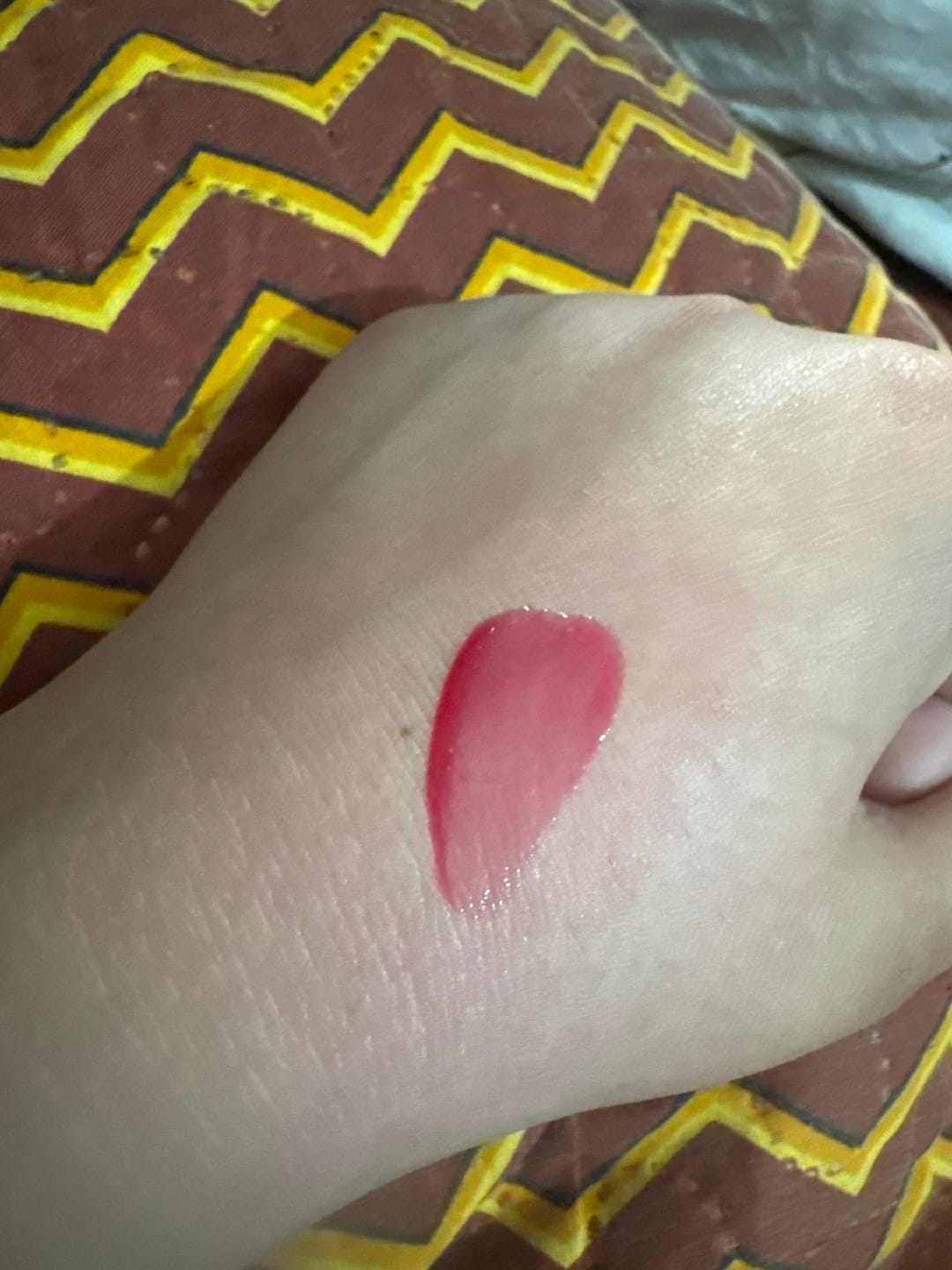 Customer photo review of O.TWO.O HAUTE WATERY LIP AND CHEEK TINT