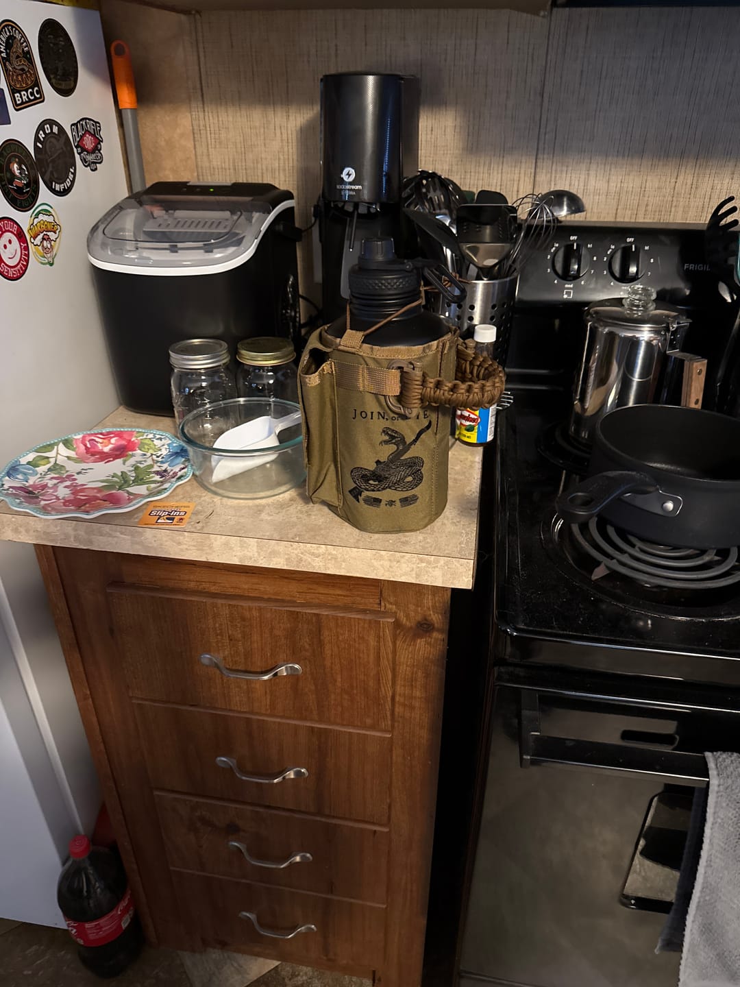 Customer photo review of Battle Bottle Sleeves - 64oz