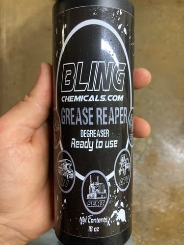 Customer photo review of Grease Reaper- Degreaser